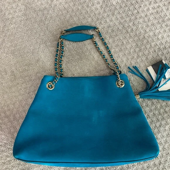 🖤SOLD🖤Gucci Soho Peacock Blue Bag - Picture 6 of 11